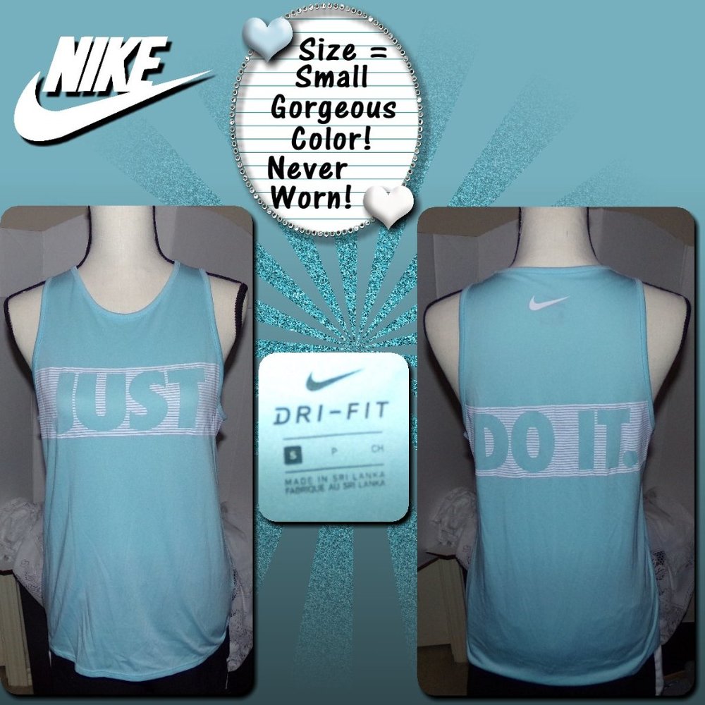 BOGO!! 💙NWOT!!💙 Nike Just Do It Muscle Tank {L30}